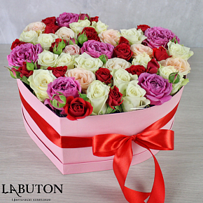 Сердце кустовых роз Сердце кустовых роз