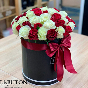 Шляпная коробка 31 Роза Шляпная коробка 31 Роза